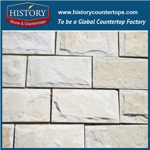 China Customized Natural Quartzite Light Pink Tiles, Quartzite Wall Panel and Flooring Covering Mushroomed Stone