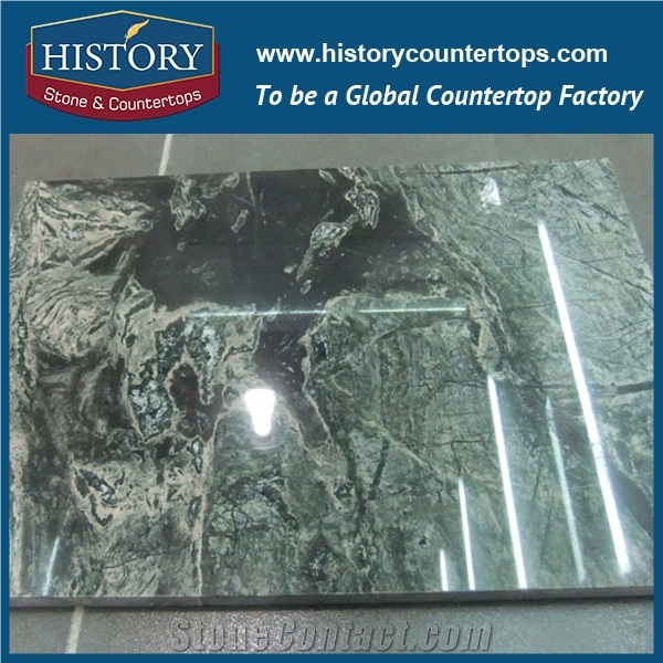China Natural Stone Multicolor Green Granite Slabs and Tiles for Solid Surface, Cut-To-Size for Wall and Floor Covering, Polishing Countertops
