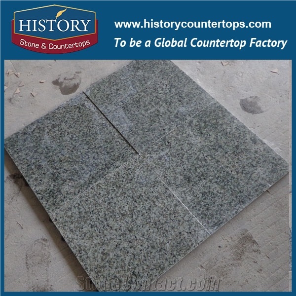 China Surface Polished Ng043 Sage Green Granite Floor Covering Tiles Wall Panel Clading,Interior Decoration Stone
