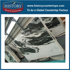 China Surface Polished Nm165 Panda White Marble Floor Covering Tiles Wall Panel Clading,Interior Decoration Stone