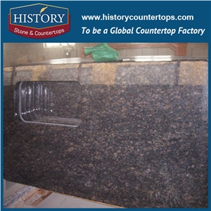 Chinase Building Hgj045 Sapphire Blue Wholesale Antique Cover Bullnose Prefab Size High Temperature Resistance for Countertops & Bathroom Vanity Top