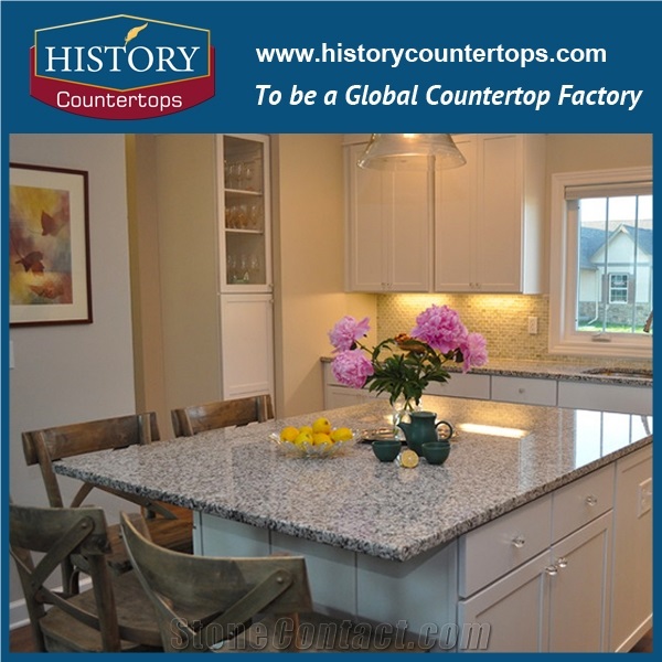 Chinese Cheap G640 Luna Peatl &Sardinian White Granite Surpplier,Sale for Kitchen Countertops,Worktops,Island Tops,Desk Tops,Slabs