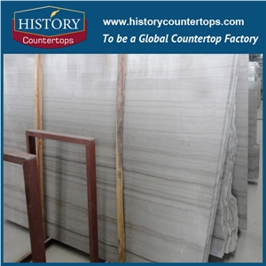 Chinese Serpeggiante Marble Good Quality/ Own Factory Athens Grey Wood Grain a Grade Honed White Wooden Vein Silver Polished Slabs,Flooring Tiles
