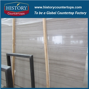 Chinese Serpeggiante Marble Good Quality/ Own Factory Athens Grey Wood Grain a Grade Honed White Wooden Vein Silver Polished Slabs,Flooring Tiles