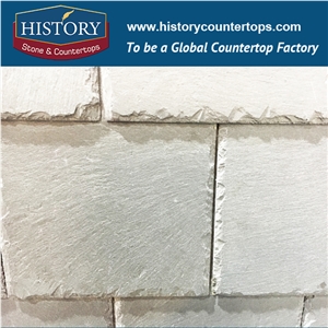 Cloudy Grey All Chiseled Edges Rectangle Shape Slate Stone for Roof Covering and Coating/Exterior Roofing Decoration