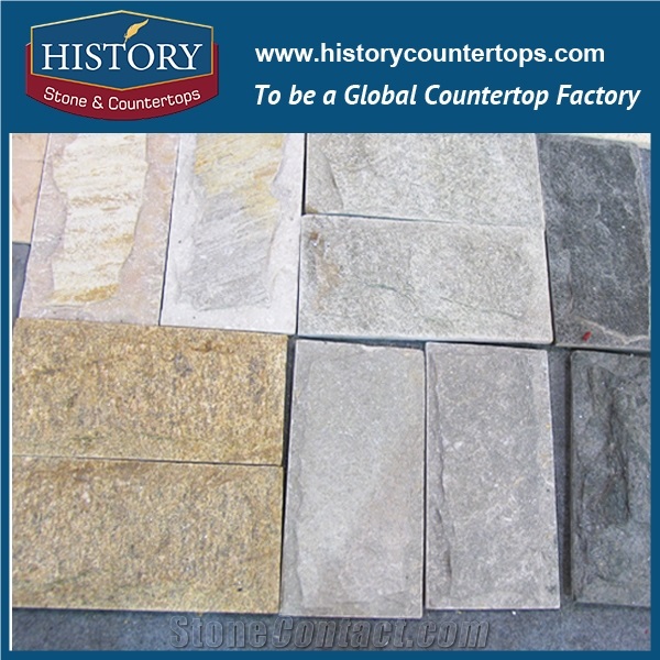 Cloudy Grey Wooden Natural Granite Stone for Mushroom Pattern Interior Wall Decorating, Outdoor Path Paving Stone