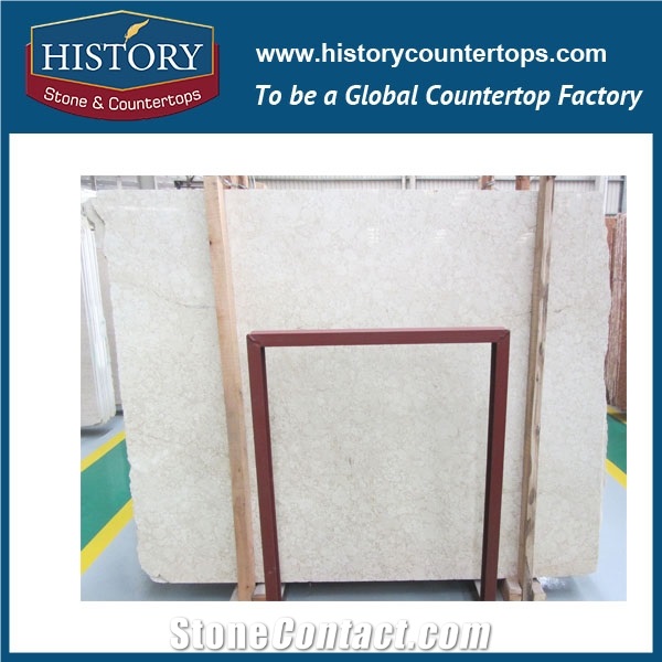 Creme De Paris, Golden Dragon, Burley Yellow, Paris Beige Marble Slabs Polishing Floor & Wall Covering Tiles Cut-To-Size Interior Decoration