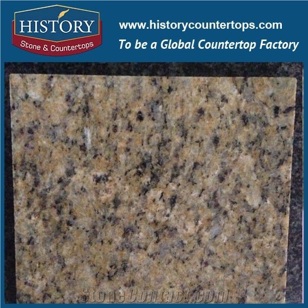 Durable Natural Stone for Building Material New Venetian Gold Granite Slabs and Tile for Kitchen Countertop Wall Floor Skirting Covering