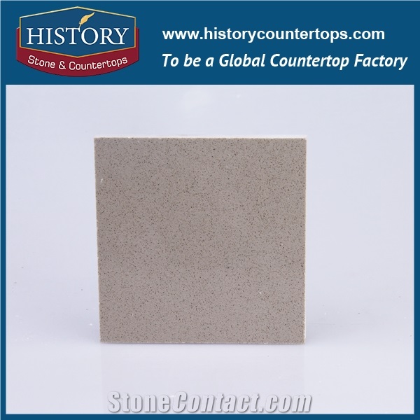 Engineered New Color Nq2042 Quartz Stone Slabs Tiles Flooring Walling for Kitchen Banthroom