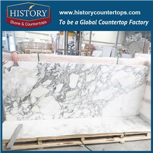 History Natural Stone Polished Arabescato Corchia Marble Wholesale Prefabricated Modular Integrated Classic Design for Hotel Countertop, Worktop