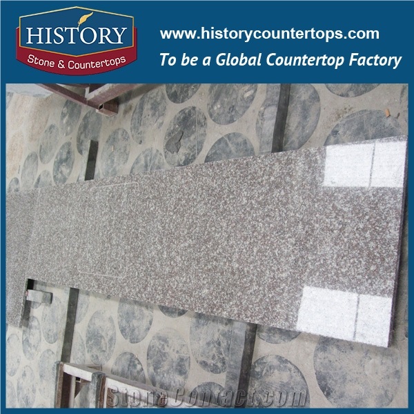 History Stone Bainbrook Brown Radius Top Wholesale Shaped Commercial Integrated Design Replacement for Building Countertop & Bar Tops