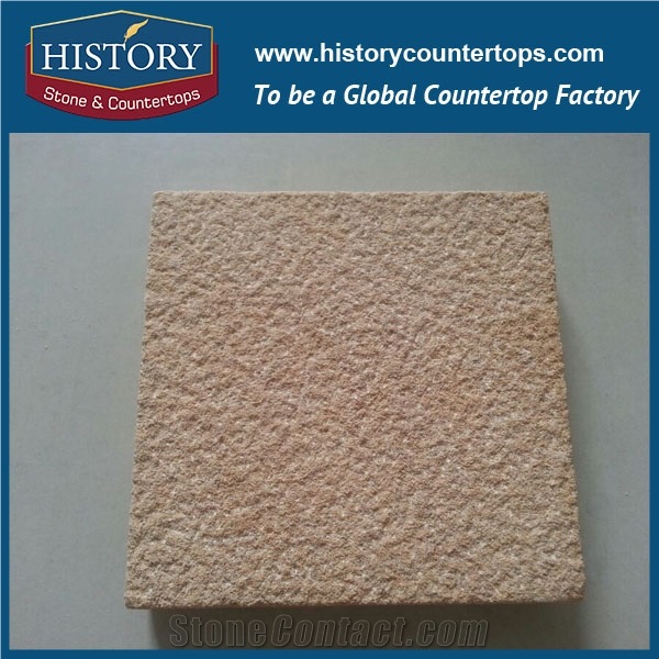 History Stone Ce+Factory Hot Sale Sandblasted Nature Yellow Sandstone Tiles and Slabs for Construct Decoration, Foor/Wall Covering