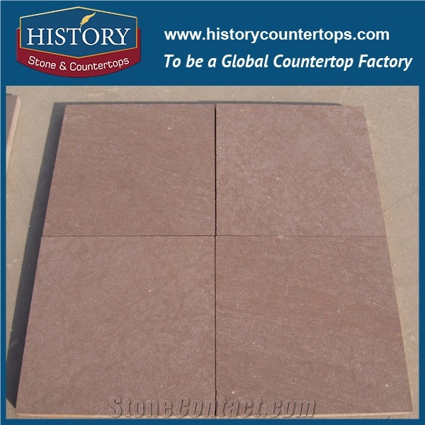 History Stone Chinese Mining Equipment Manufacturer Regular Size All Sides Split Wall/Floor Covering Rosa Ermita Cantera Sandstone Tiles & Slabs