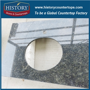 History Stone Hg050 Butterfly Green Double Ogee Edge High Polished Custom Cut for Countertops, Vanity Top & Table Top Options by Price