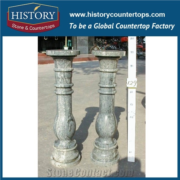 History Stone Modern Classic Decorative Carved Brown Marble Stone Square Pedestal Columns Design Garden Flower Bases Column Decorative Building Pillar