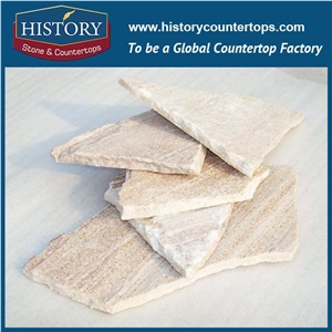 History Stone Slate Stone Random Flagstone for Garden Pavers, Natural Beige Color Building Decorative Stone History Stone Slate Stone Random Flagstone for Garden Pavers, Natural Beige Color Building Decorative Stone