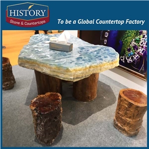 History Stones 2017 Led Unique Exquisite Indoor Olive Green Onyx Ornamental Random Shaping Villa Patio Decoration Bench & Table History Stones 2017 Led Unique Exquisite Indoor Olive Green Onyx Ornamental Random Shaping Villa Patio Decoration Bench & Table