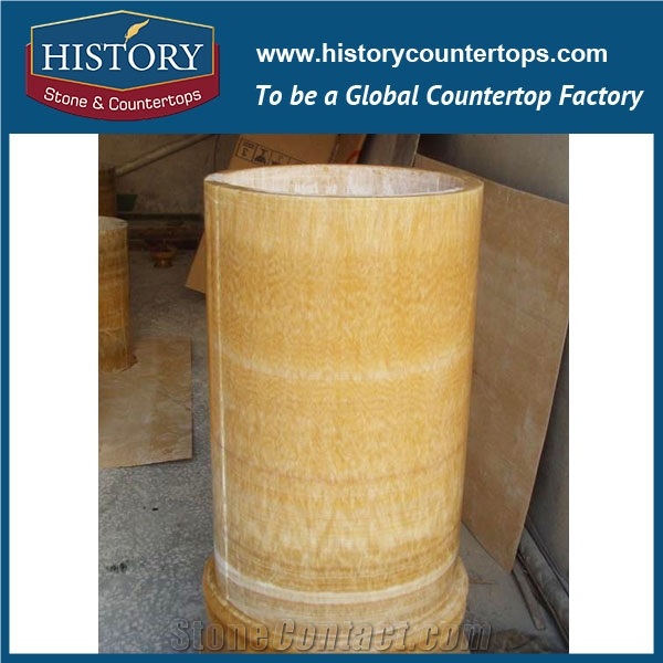 History Stones China Supply Wholesale Customize Outdoor Roman Stone Limestone Columns Dimensions Balcony Using Home Gate Pillars