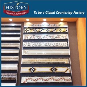 History Stones Different Types Fashional Pattern Mosaic Wallpaper Trim Cheap Marble Medallion Beautiful Modern Walling Border