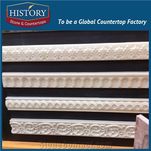 History Stones Different Types Fashional Pattern Mosaic Wallpaper Trim Cheap Marble Medallion Beautiful Modern Walling Border
