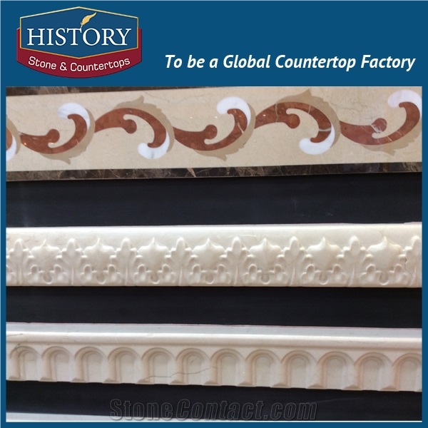 History Stones Different Types Fashional Pattern Mosaic Wallpaper Trim Cheap Marble Medallion Beautiful Modern Walling Border