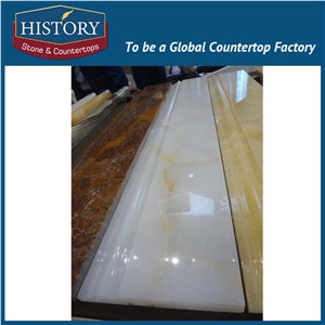 History Stones Factory Wholesale Yellow Sandstone Trim for House Indoor Wall Decoration Customized Skirting Line Border