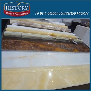History Stones Factory Wholesale Yellow Sandstone Trim for House Indoor Wall Decoration Customized Skirting Line Border
