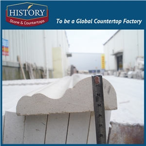 History Stones Most Popular Free Sample Retractable Portugal Yellow Beige Marble Trimming Ornamental National Border Lines