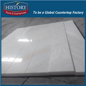 History Stones Polished Surface Trimming High Temperature Resistant Pure White Marle Window Door Frame Moulding Border Line