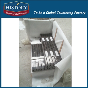 History Stones Popular Emperador Marble Trimming Finished Stone Moldings for Construction Door and Window Decoration Border Line