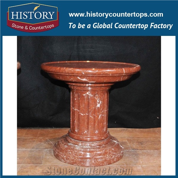 History Stones Prevalent Absolutely Pure White Marble Western Style Types Short Standing Square Columns House Gate Flowerpot Bases Pillars