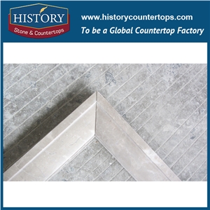 History Stones Super Quality Well Polished Triangle Shaping Marble Stone Frame with Chinese Production Line Room Walling Border