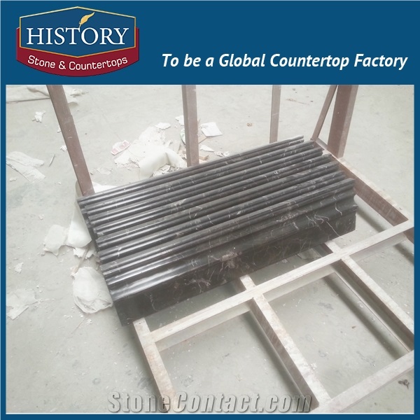 History Stones Violet Marble Edging Trimming Designs 100x10 Price Hall Wall Decoration Door Frame Building Material Border Line