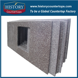 Historystone Bathroom Countertops/ Custom Vanity Tops/Bathroom Solid Surface/Natural Stone Bath Tops/Custom Vanity Tops