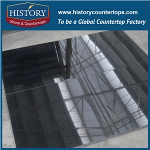 Historystone China Black Glass Wall Covering and Floor Tiles or Jumbo Pattern Can Making French Pattern Have Stock