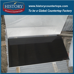 Historystone China Black Glass Wall Covering and Floor Tiles or Jumbo Pattern Can Making French Pattern Have Stock