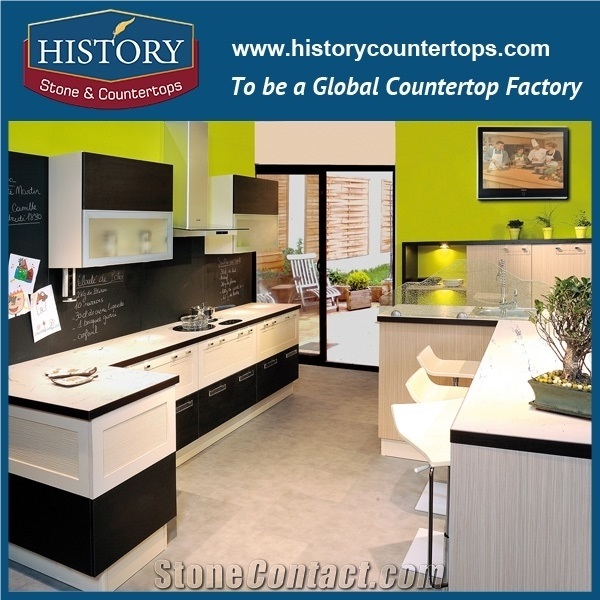 Historystone Forsty Carrina with Exquisite and Capacious Design Elements Surface for Indoor Kitchen Countertops or Bar Tops and Worktops.