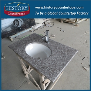 Historystone G664 Granite Bathroom Countertops, Custom Vanity Tops, Engineered Stone Bathroom