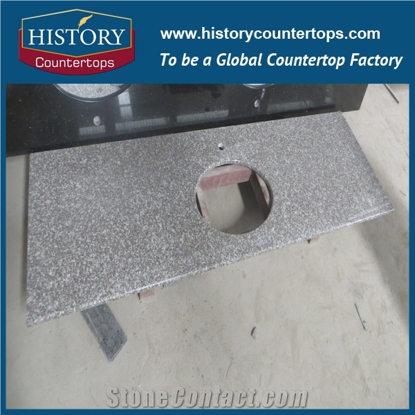 Historystone G664 Granite Bathroom Countertops, Custom Vanity Tops, Engineered Stone Bathroom