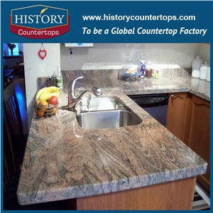 Historystone Granite Kitchen Desk Tops, Kitchen Bar Top, Countertops, Island Tops