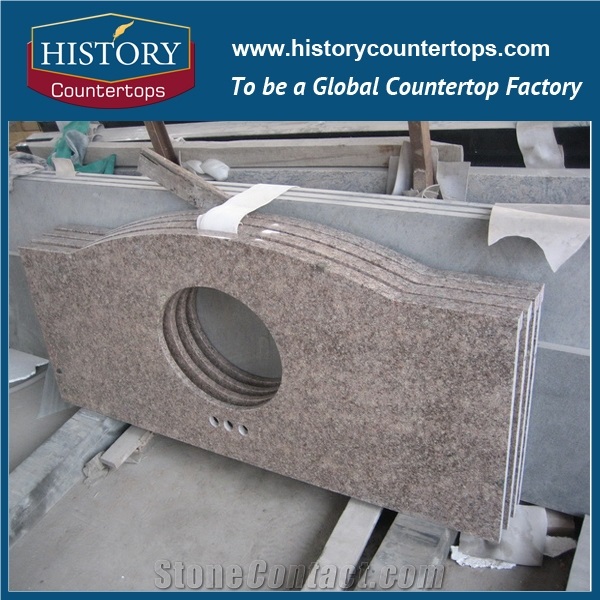 Historystone Granite Vanity Top Sink Bathroom Top /Granite Bath Top /Granite Vanity Top/Custom Vanity Tops/Natural Stone Surface