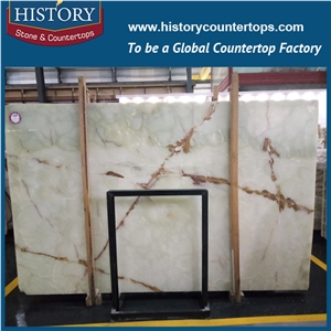 Historystone Green Onyx Tiles and Slabs,Onyx Wall/Floor Covering for Home Decoration in French Pattern Historystone Green Onyx Tiles and Slabs,Onyx Wall/Floor Covering for Home Decoration in French Pattern