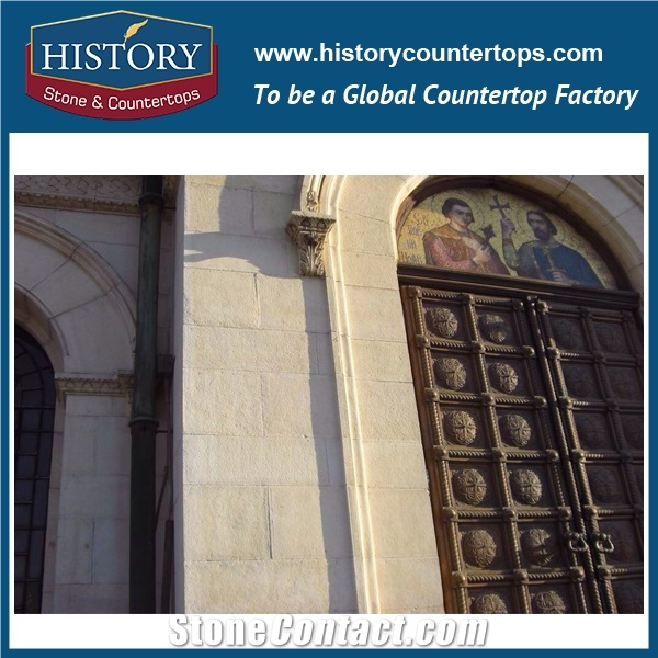 Historystone Imported Bulgaria Vratza Limestone Price Slabs and Flooring Tiles Bulgaria Beige Limestone Natural Stone.