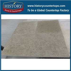 Historystone Imported Egypt Full 90 Degrees up Polished Beautiful Paris Sinai Pearl Marble Look Beige Flooring Tiles and Wall Covering.