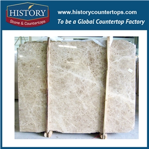 Historystone Imported Hot Polished Light Emperador Marble Tile Competitive Price,Stone Slabs for Flooring & Wall Cladding Cpnering.
