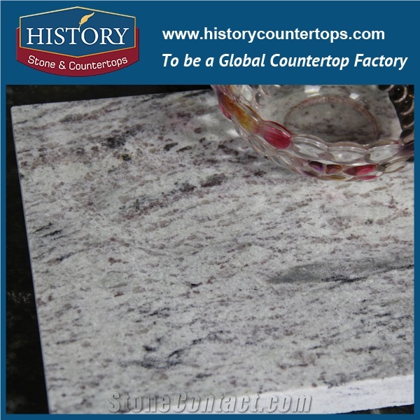 Historystone Imported Polished India Starship White Galaxy Granite Floor Tiles Amd Wall Cladding Covering,Living Room Polished Granite for Sale