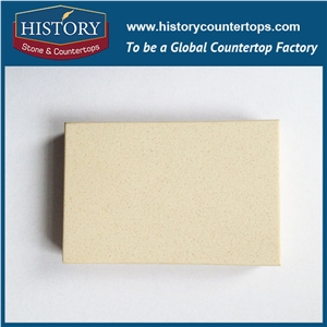 Historystone Kamari with Rich and Smooth Surface Artificial Fine Sand Tile and Slab Quartz Stone for Kitchen Countertops or Worktops