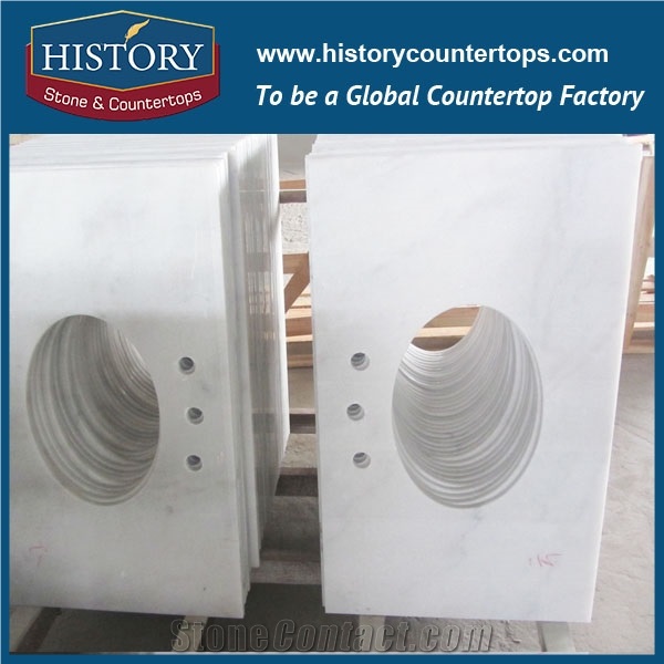 Historystone Livingroom Background Wall Landscape White Marble Grey Cloud White Stone Slabs for Floor Polishing/Tiles/Wall Cladding Covering.
