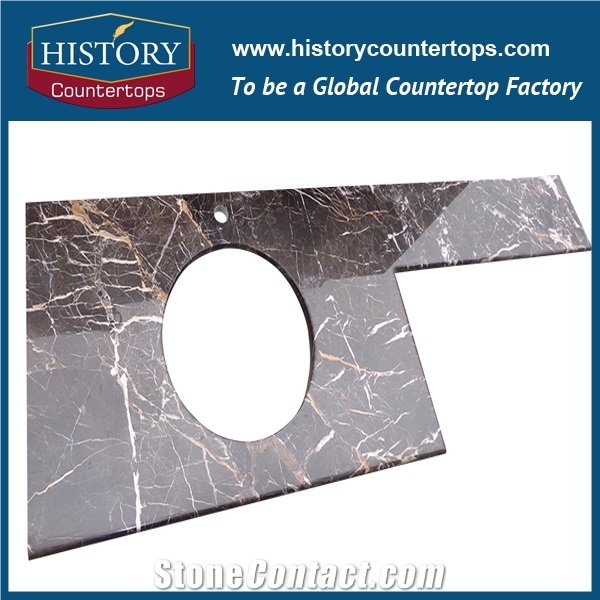 Historystone Marble Bathroom Counter Tops/Custom Table Tops Stone/Building Stone/Vanity Top Stone/Custom Vanity Top