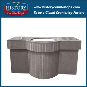 Historystone Marble Bathroom Countertops/ Bathroom Vanity Tops/Engineered Stone Bathroom/ Custom Vanity Top
